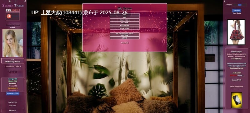 【欧美真人SLG 动态网页启动可翻译】禁忌秘密 Secret Taboo V0.3.5【6.17GB】-第3张图片-萌站 【欧美真人SLG 动态网页启动可翻译】禁忌秘密 Secret Taboo V0.3.5【6.17GB】-第3张图片-萌站