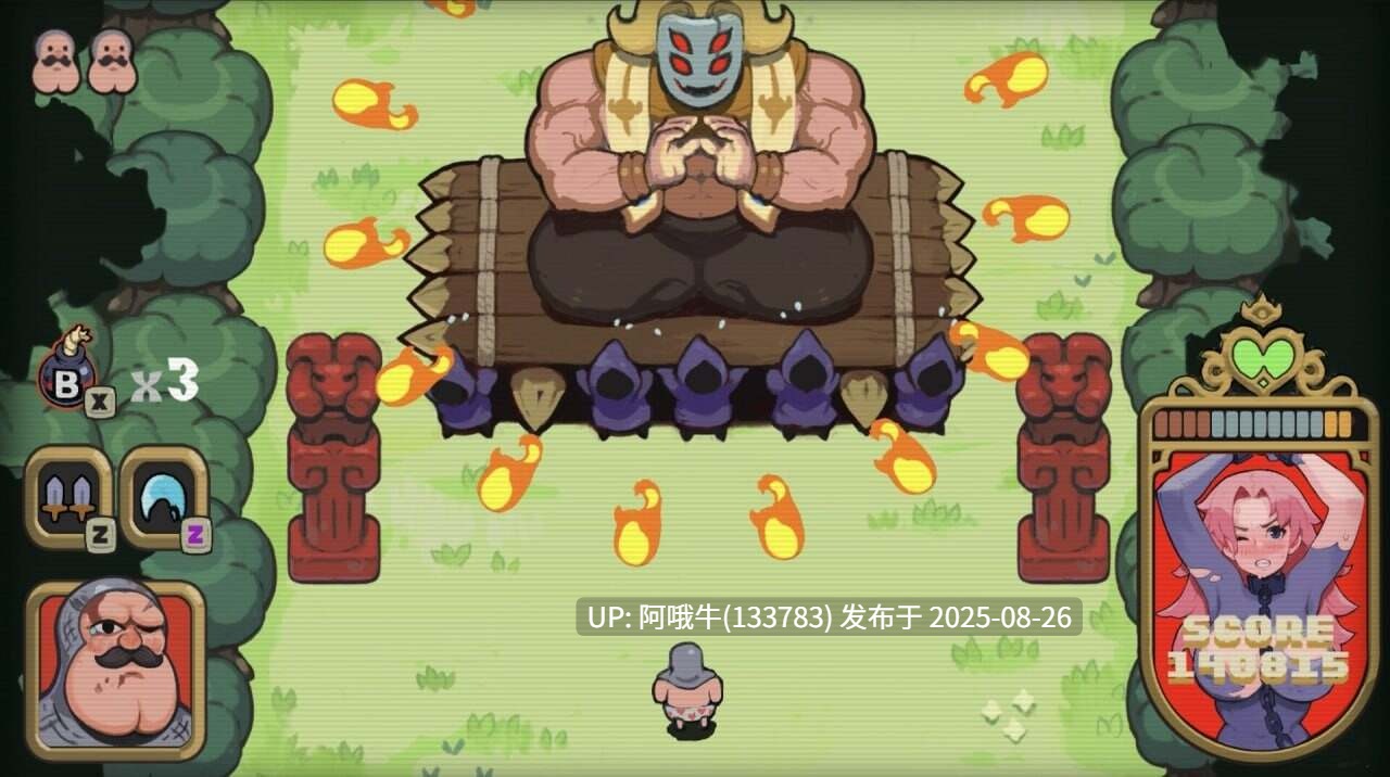 【ACT/官中/PC/无码】蜜臀骑士 ButtKnight v25[2.33G]【序号3501】