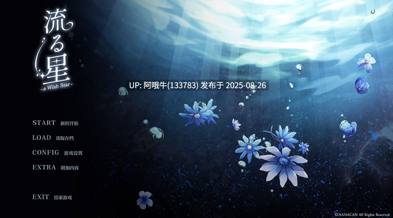 【日系/ADV/官中/全CG】流星幻想  流る星 a wish star +存档 CV [1.89G]【序号3503】