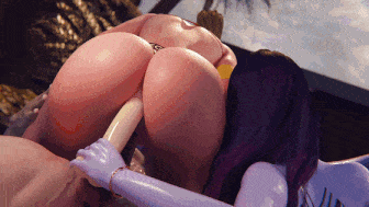 【3D动画/TR Sensual Studio】 25.07月新作：Lifeguard 黑百合&D.Va 性感姐妹花激情双飞 [2.48G]