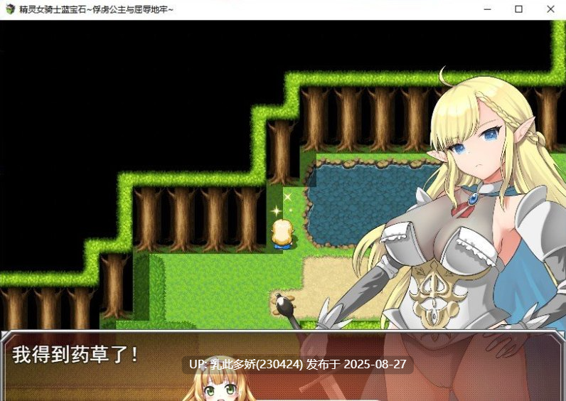 38[RPG-PC] [RPG汉化]精灵女骑士蓝宝石～被囚禁的公主与淫辱的迷宫 云汉化版 [1.3G]-第5张图片-萌站
