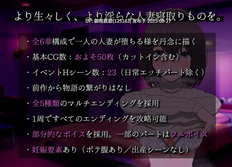[日互动SLG/NTR/官中/DLC] 隔壁太太今天也独自一人 おとなりの奥様は今日も独り Build.11572090 STEAM官中版+DLC [300M]-第18张图片-萌站