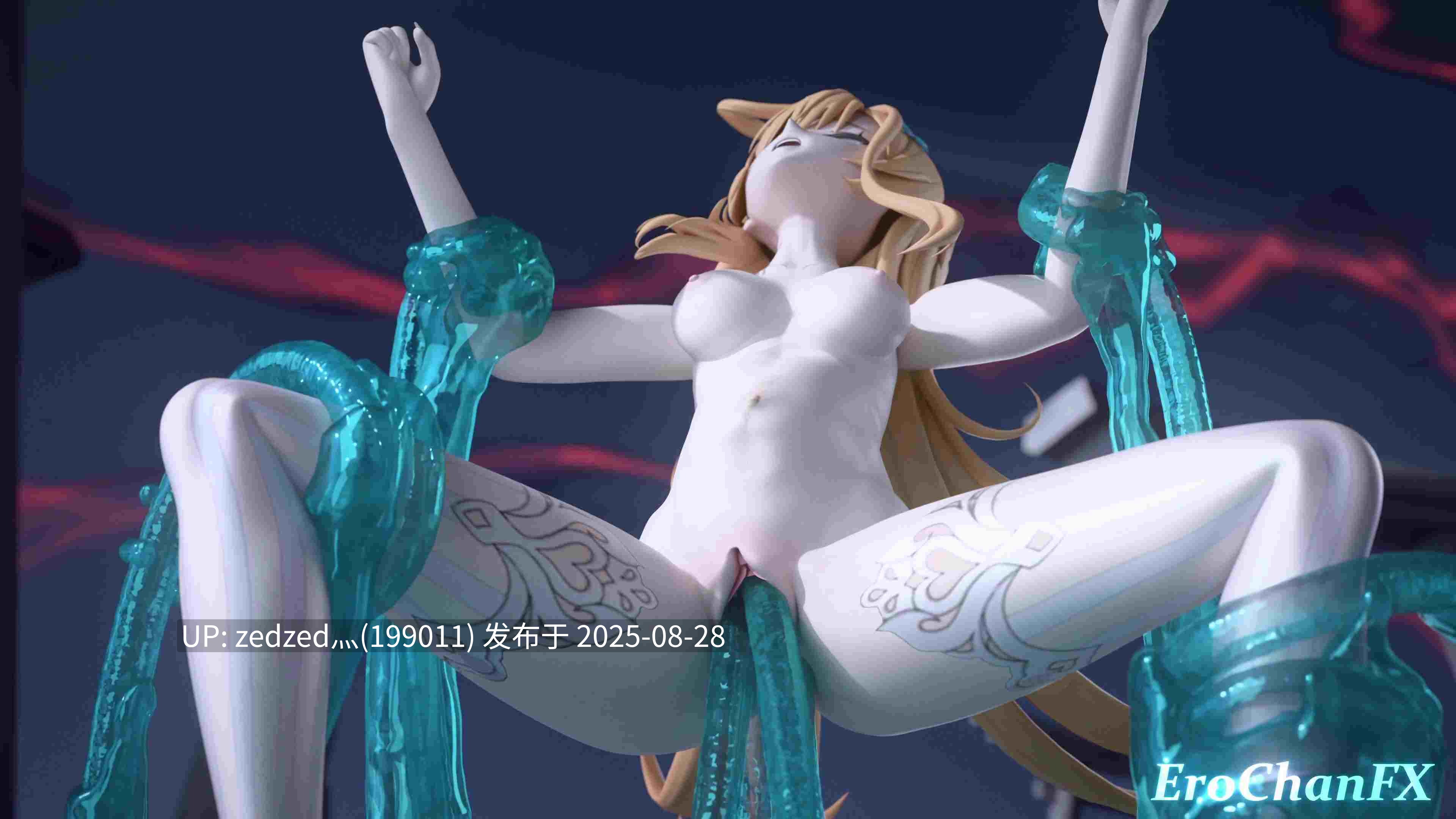 【纯净无码4k/3d动画】原神 爱可菲