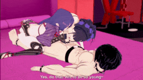 新作-Raikou and Murasaki fate 3some hentai sex-第8张图片-萌站
