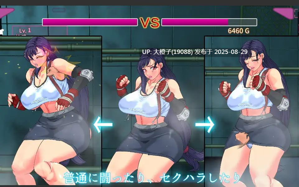 [SLG汉化生肉PC动态步兵][ハイレグピーチ] Tifa's Touch Harassment Battle!酒場の女格闘家 Ver 1.2 [245M]-第6张图片-萌站