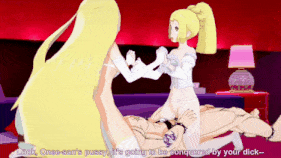 新作-Lusamine and Lillie 3some hentai sex-第3张图片-萌站