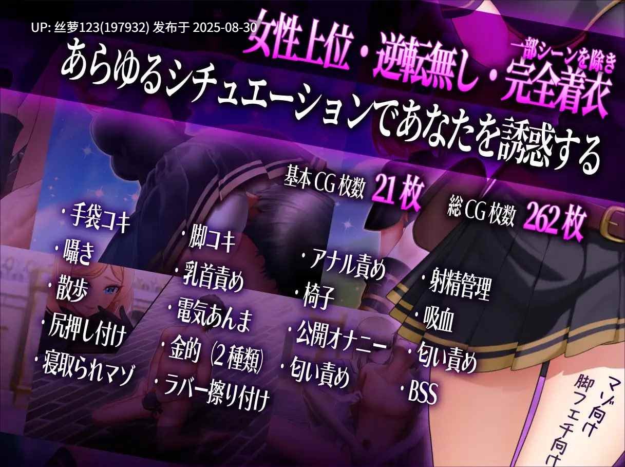 [RPG/PC]#抖M×杂鱼冒险记 #マゾ×ザコ クエスト AI汉化版【2025年08月28日0时 发售】-第4张图片-萌站