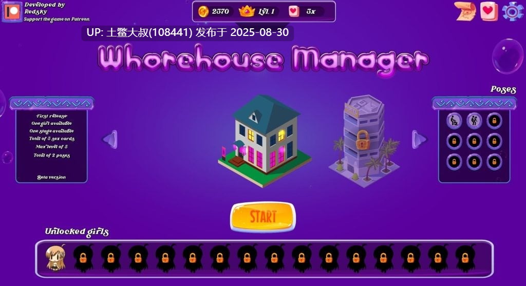 【2D日式 全动态 生肉 经营类】妓院老板 Whorehouse Manager [v1.0.3]【100MB】-第7张图片-萌站