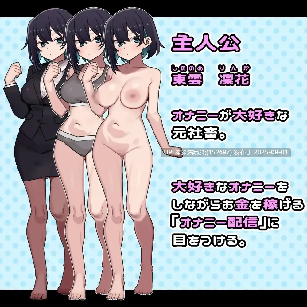 東雲凜花はひとりえっちで稼ぎたい!  0.1【PC/RPG/AI汉化】