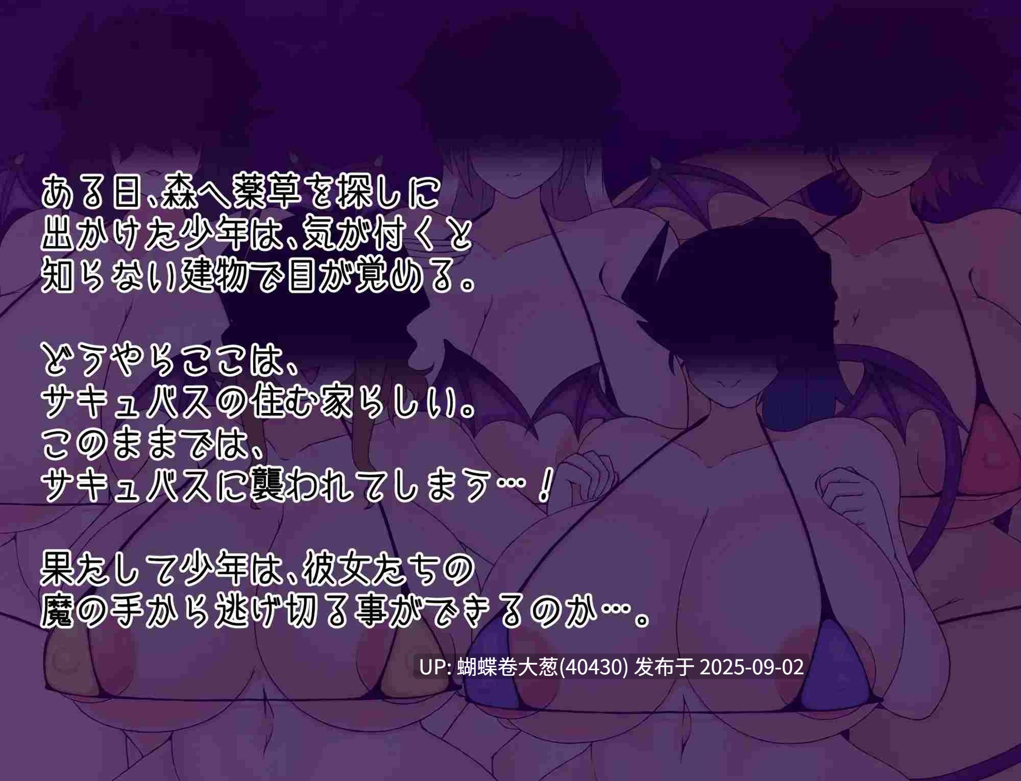 [魅魔调教诱惑][正太X爆乳魅魔大姐姐]逃脱！契约之屋 AI汉化版[0.85G][度盘][汉化版][注意链接内文件]-第2张图片-萌站