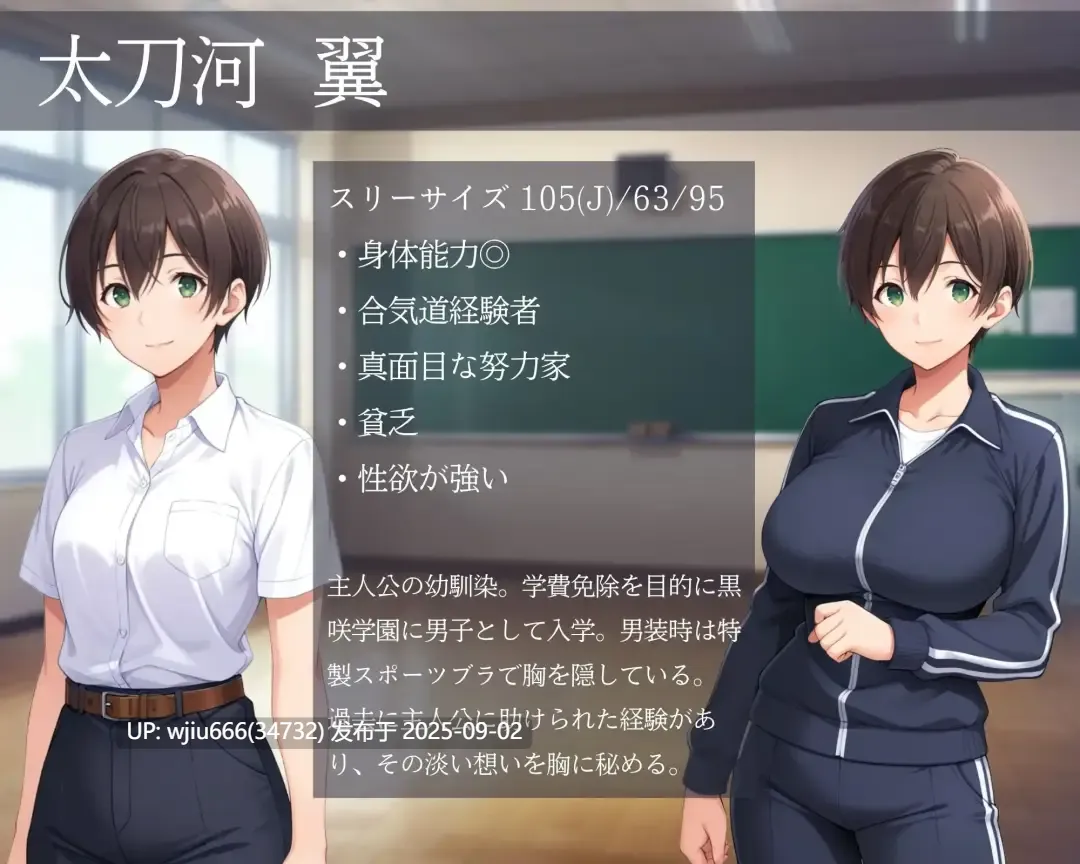 【RPG/官中】メスバレNTR男子寮 ～男子校に入学した男装女子