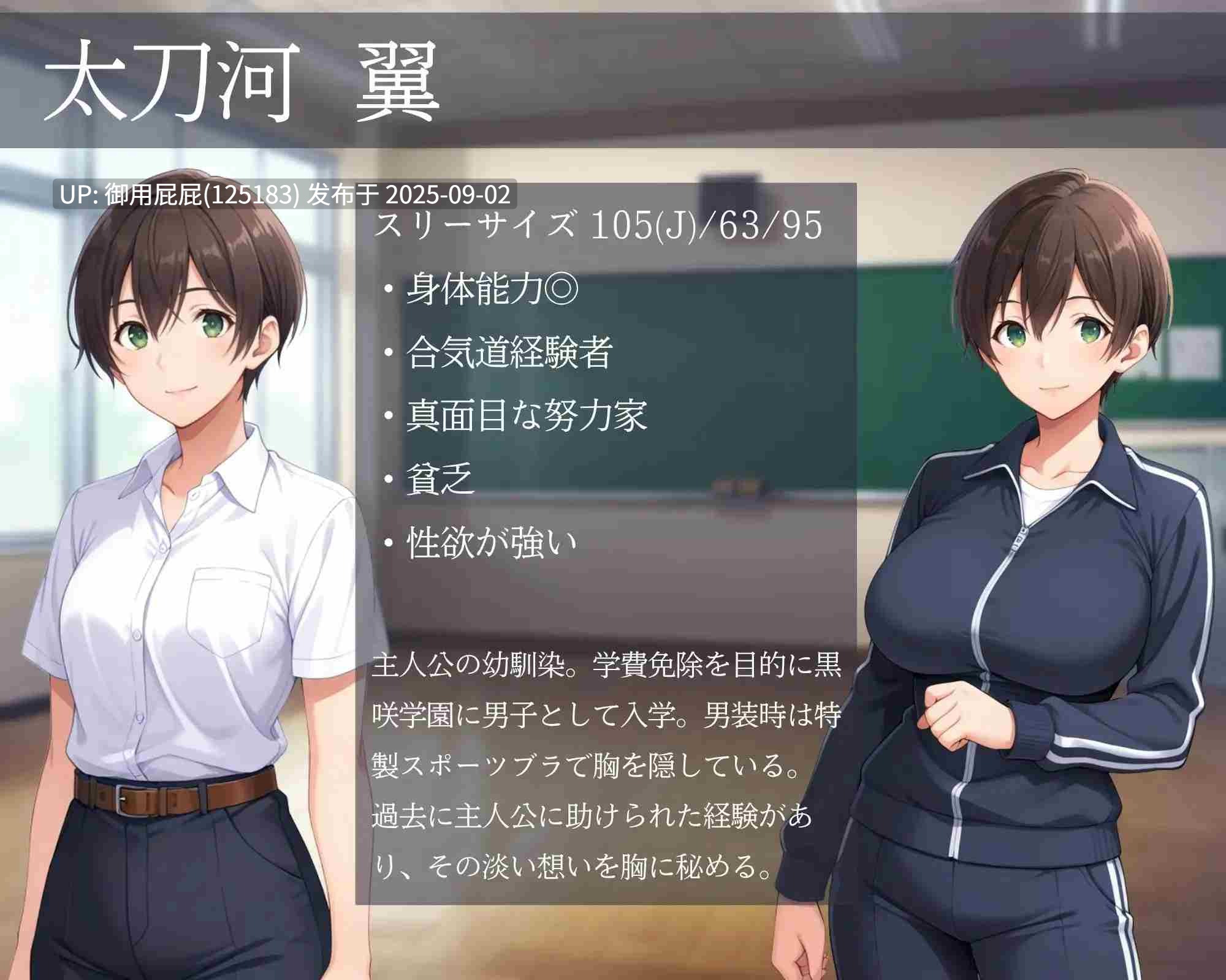 [日式SLG/官中/更新] 雌堕NTR男生宿舍 ～入读男校的女装少女～ メスバレNTR男子寮 ～男子校に入学した男装女子～ v1.02 官中版 [770M]-第3张图片-萌站