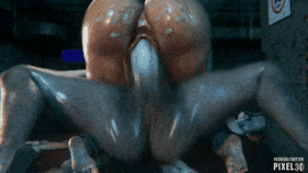 【1K/无修】新作-[Pixel3D]-Claire x Futa Zombie-第2张图片-萌站