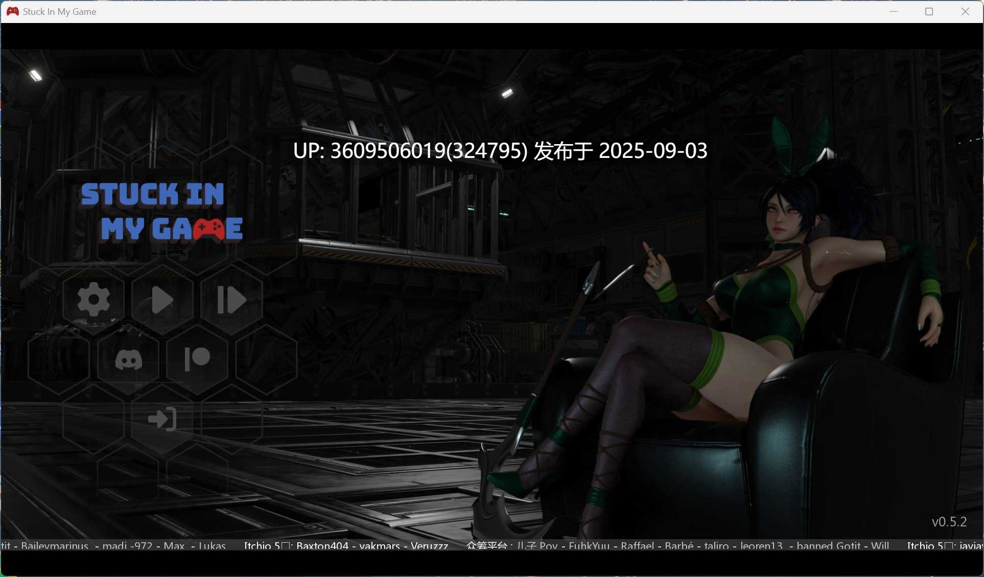 [欧美SLG/汉化/动态]卡在我的游戏中 Stuck In My Game V0.5.2[PC]+存档  更新/860M-第2张图片-萌站