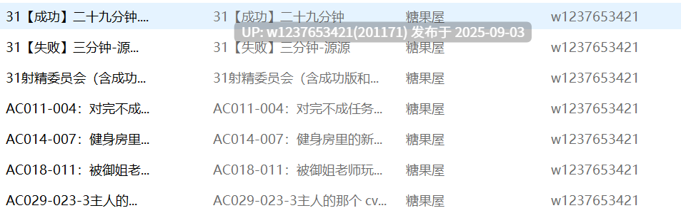糖果屋中文音声合集【8G】