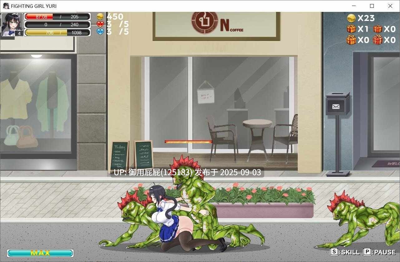 [动作ACT/动态/官中] 格斗少女尤里（FIGHTING GIRL YURI）V.005 体验版 STEAM官方中文版 [200M]-第6张图片-萌站