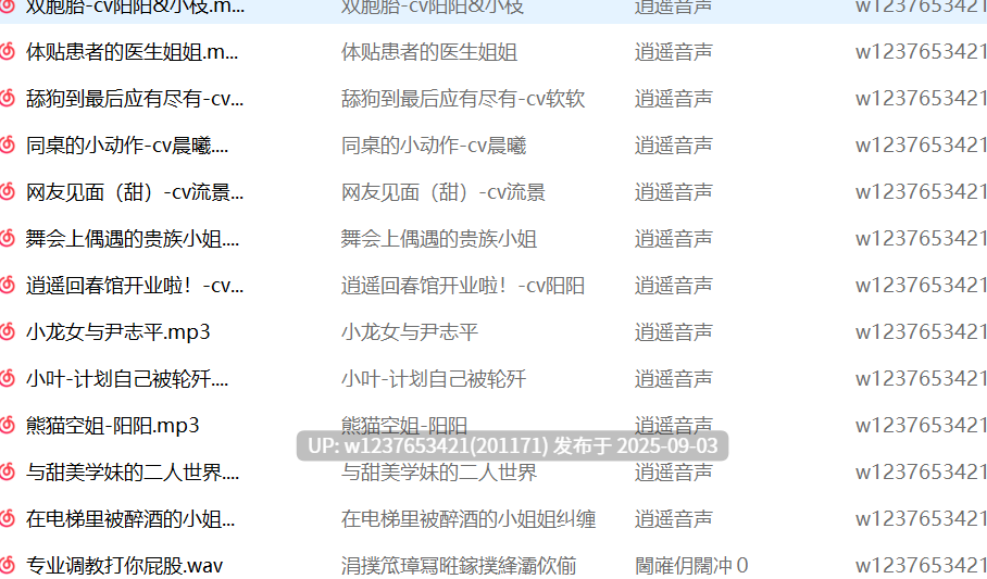 ‘逍遥音声’中文音声合集【1.53G】-第2张图片-萌站