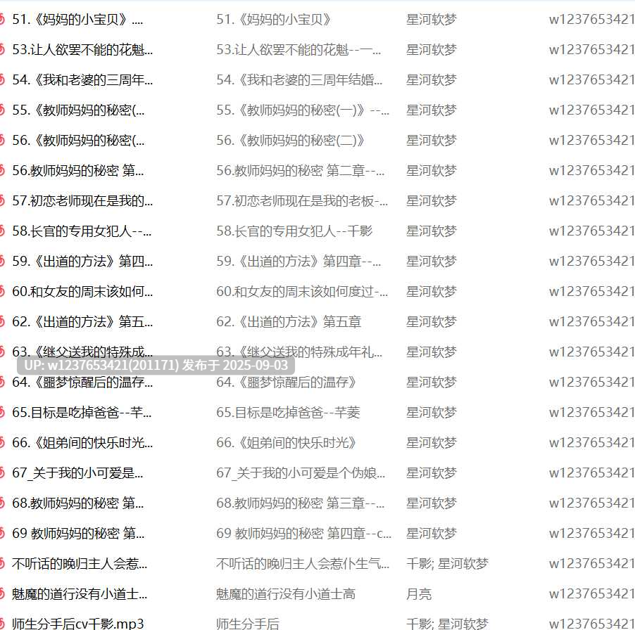 星河软梦中文音声合集【2.87G】-第3张图片-萌站