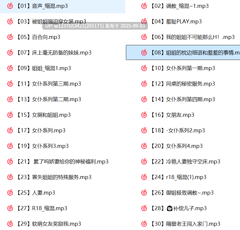 杂01~30中文音声合集【562M】
