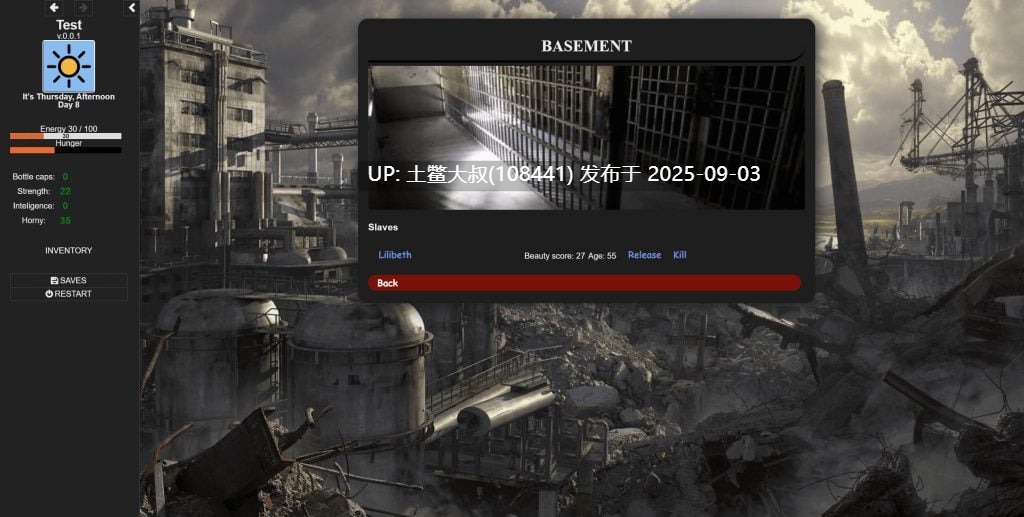 【真人SLG 网页类可翻译 末日 强奸】末日世界 Apocalyptic_World v0.65【2.7GB】-第3张图片-萌站 【真人SLG 网页类可翻译 末日 强奸】末日世界 Apocalyptic_World v0.65【2.7GB】-第3张图片-萌站