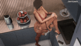 【4K/无修】新作-[Jemtzem] Tall & Thick Wife-第7张图片-萌站