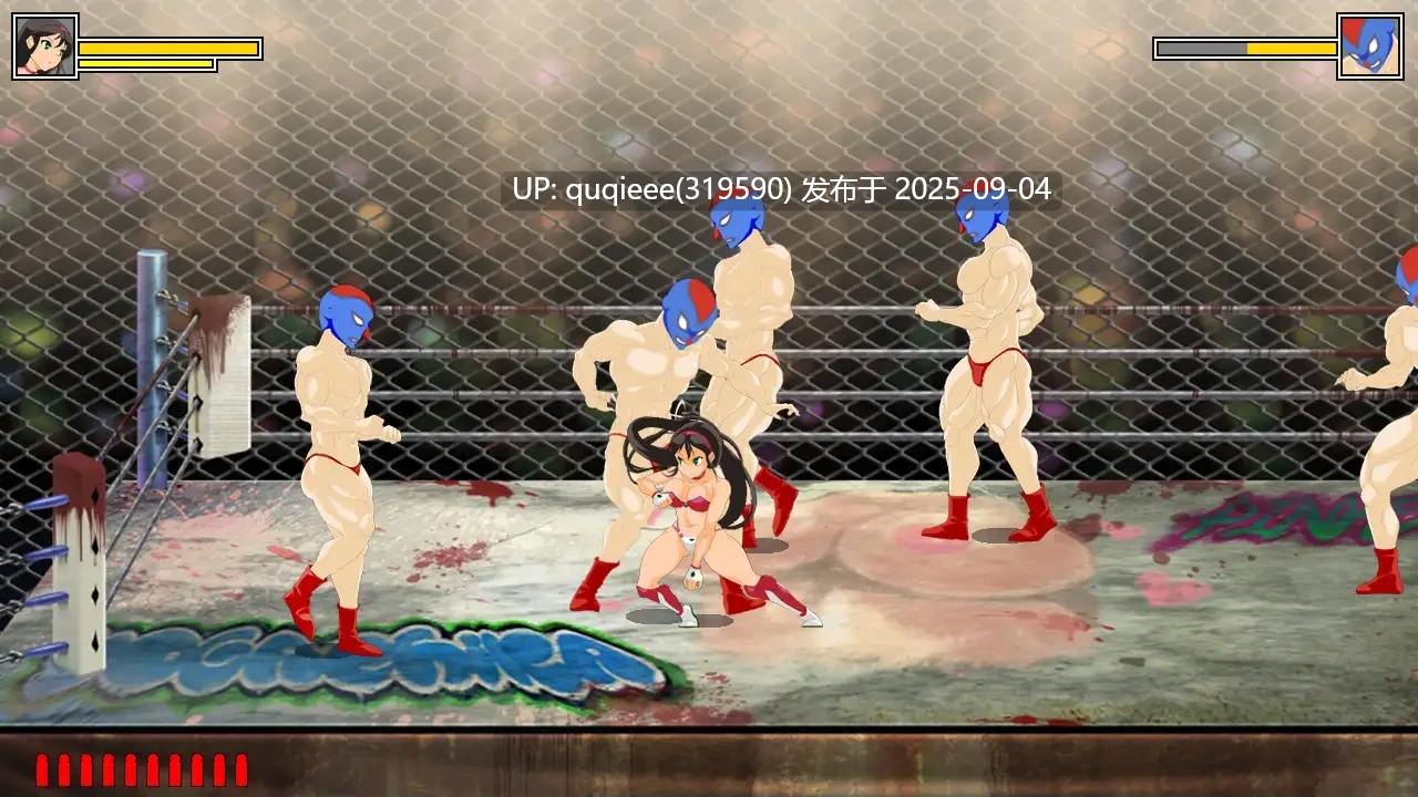 [ACT/战斗H/凌辱/战败CG/官中/动态/全回想/PC]女子摔跤手神垣枫～潜入黑暗摔跤比赛 全回想存档-第8张图片-萌站