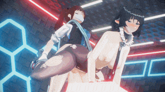 【3D动画/bouquetman】 25.08月新作：简杜+2B+塔姬+玛莉卡 性感御姐黑色巨根后入爆肏中出 [2.29G]