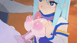 【3D 乳交 骑乘 颜射】Aqua's Luck [Amplected] -第4张图片-萌站
