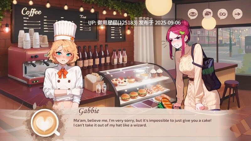 [增添DLC]【互动SLG/动态/后宫/官中】咖啡与欧派（Coffee & Boobs）V1.2.1 STEAM官中+DLC [2.90G]-第4张图片-萌站