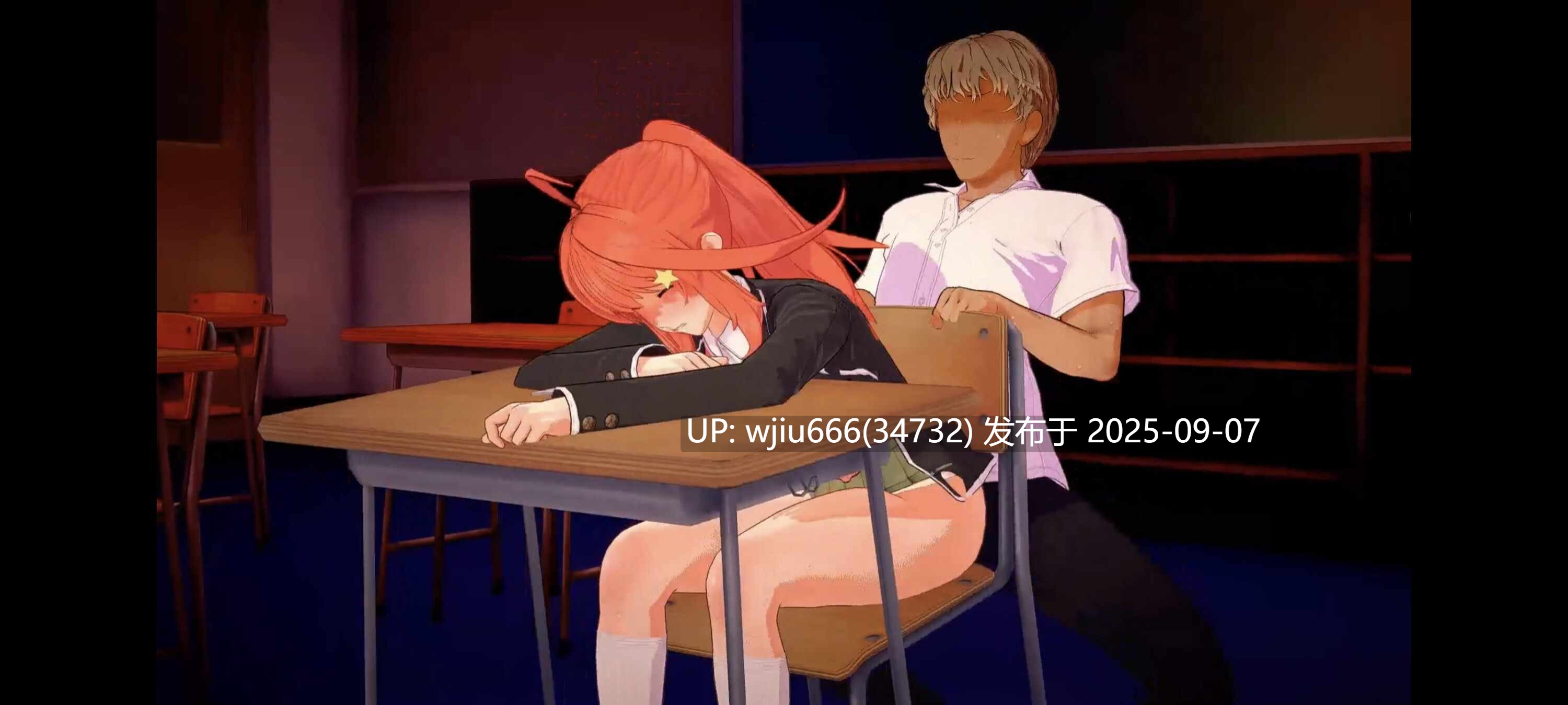 【同人动画】五等分のセフレ 幕間 五つ子ちゃん学校えっち五等分的新娘-第2张图片-萌站