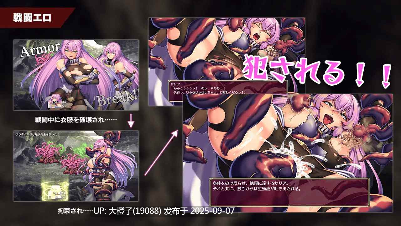 [RPG汉化PC][瞬間フローライター]サリアと卑猥な出来事[萌站植入][756M]-第5张图片-萌站