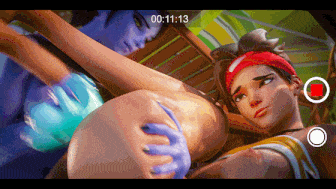 【3D动画/Rouse3D】 25.08月新作：猎空+哈莉+风行者+蒂法 性感女神前后夹击爆肏 [2.15G]-第7张图片-萌站