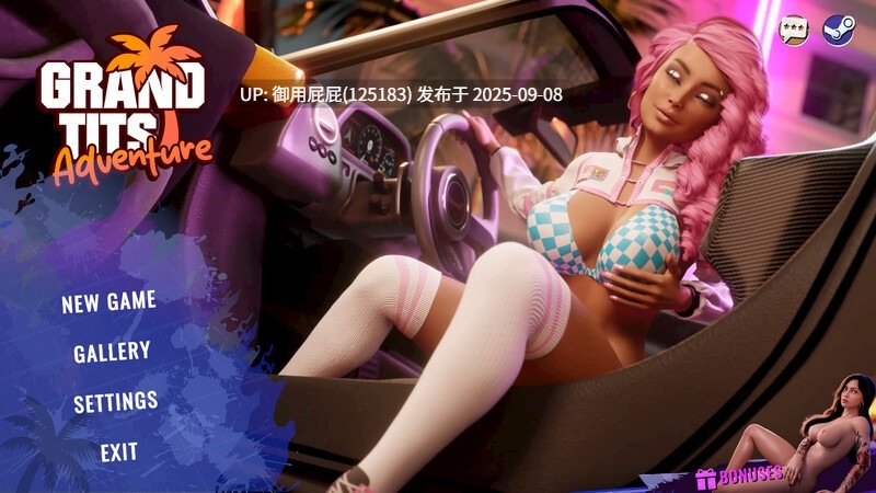 9月新作【爆款SLG大作/动态/官中】迈阿密冒险(Grand Tits Adventure)STEAM官方中文版【2.7G】-第2张图片-萌站 9月新作【爆款SLG大作/动态/官中】迈阿密冒险(Grand Tits Adventure)STEAM官方中文版【2.7G】-第2张图片-萌站