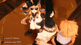 新作-[Genshin impact] Navia x Aether 💕 Sex (Request)