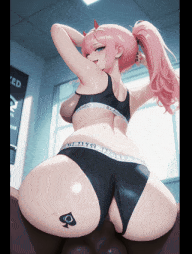 新作-Zero Two's Blacked Twerkmania!