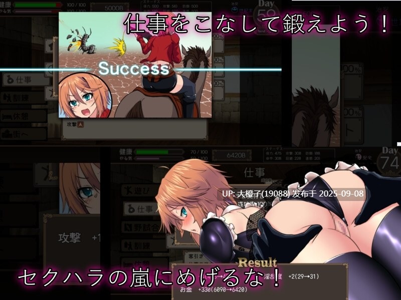 [RPG汉化动态PC][トラクトリ]デッドエンドコロッセオ V1.1[2.3G]-第3张图片-萌站