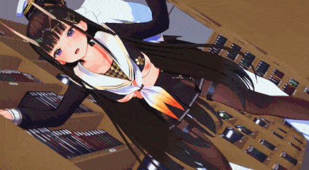 『Azur Lane』💕学校偶遇能代，拼尽全力将她操翻💕