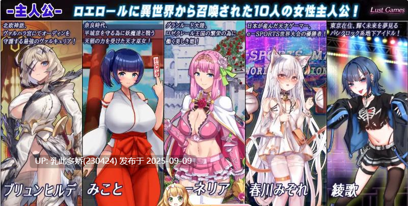 2[RPG-PC] [精品RPG汉化]罗埃洛尔的幻淫城v1.0.1挂载AI汉化版[3.8G]-第8张图片-萌站