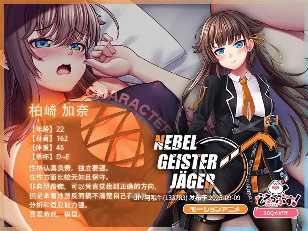 【大作/RPG/中文/PC/动画】 Nebel Geisterjäger ~ 零号羔羊 Motion Anime 游戏+动画 前篇+后篇 官方中文步兵 [8.5G更新动画]【序号3469】