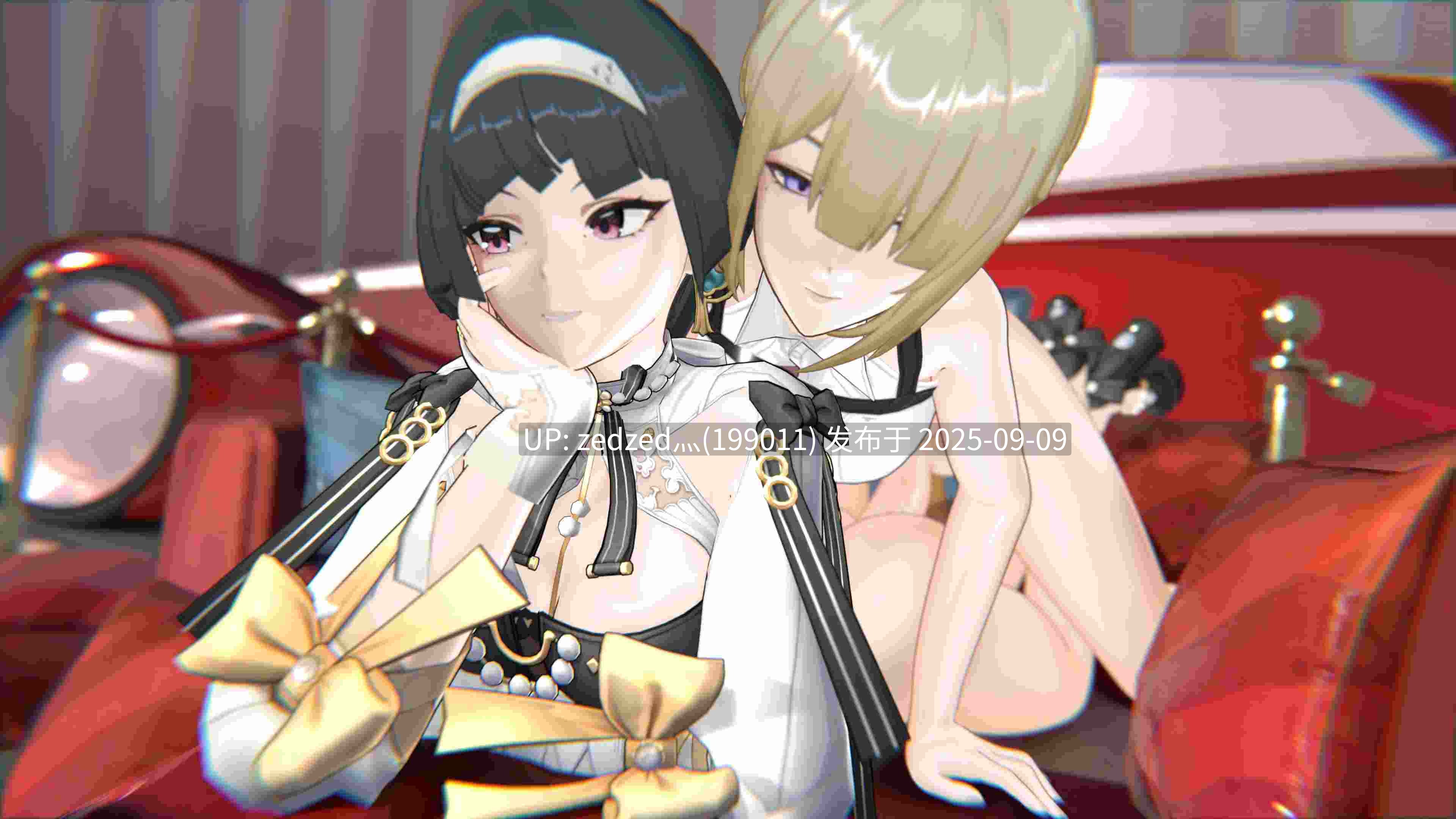 【无修4k/3d动画】sileter 伊芙琳x耀佳音 2v
