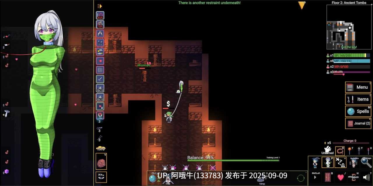 【RPG/中文/2D/步兵】 变态地牢 Kinky Dungeon Ver5.4.51 官方中文步兵版 [400M更新]【序号3517】-第2张图片-萌站
