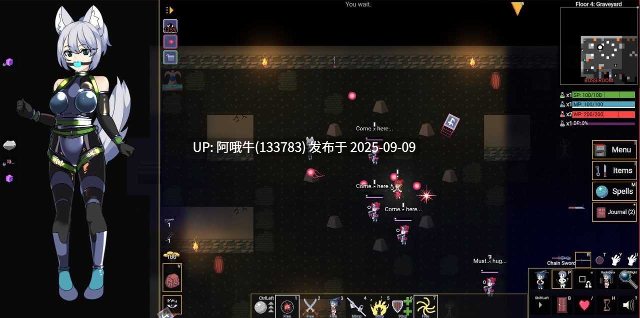 【RPG/中文/2D/步兵】 变态地牢 Kinky Dungeon Ver5.4.51 官方中文步兵版 [400M更新]【序号3517】-第3张图片-萌站
