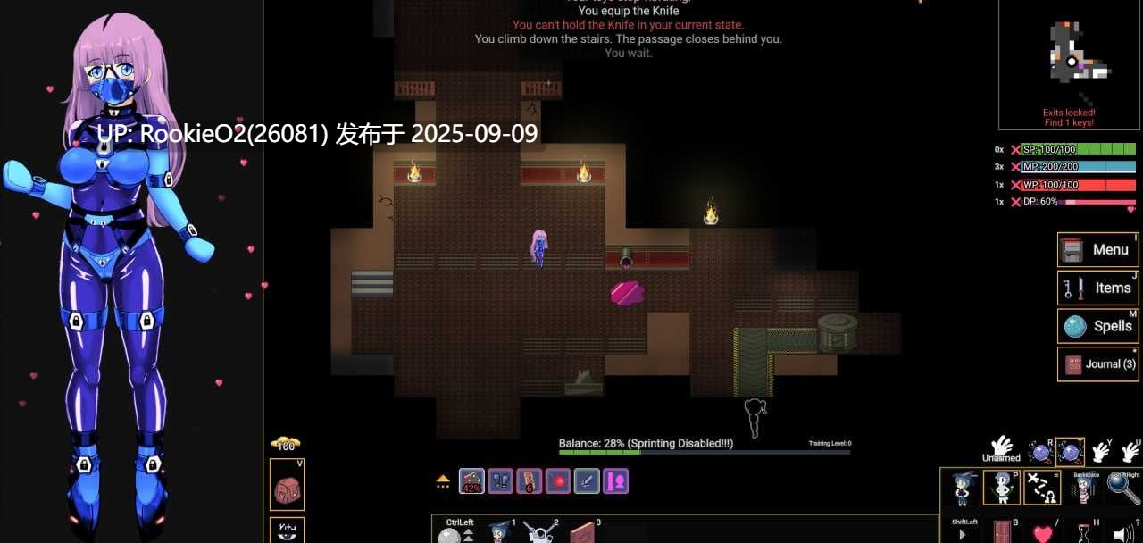 【RPG/中文/2D步兵】变态地牢 Kinky Dungeon Ver5.4.51 官方中文步兵版【576M/更新】-第4张图片-萌站 【RPG/中文/2D步兵】变态地牢 Kinky Dungeon Ver5.4.51 官方中文步兵版【576M/更新】-第4张图片-萌站