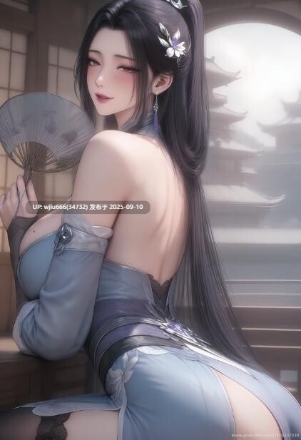 【AI/国风/图包】朦胧风格 韩式鸡 【度盘/91p/30M】
