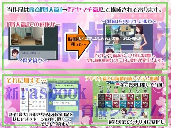 [ADV/PC]#一位母亲的过错 ～缘·后篇～ #とある母親の過ち～縁その後篇～   #とある母親の過ち～縁篇～ AI汉化步兵版-第2张图片-萌站