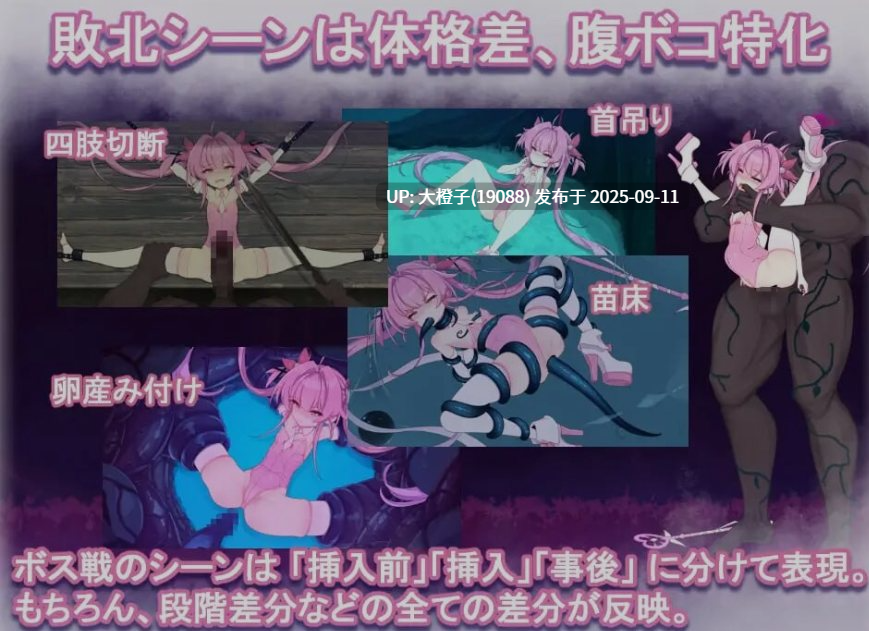 [日式无文本ACT动态PC] [んたちゃんと一緒!]魔法银魔少女莉莉丝 マジカル银魔少女リリス1.0.1 [2.37G]-第11张图片-萌站