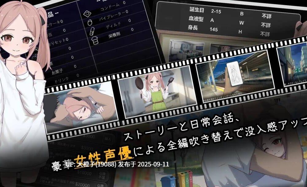 【SLG汉化PC动态】家出少女との同棲生活 离家出走少女的同居日常 YoungGirlAtHome[1.4G]-第4张图片-萌站