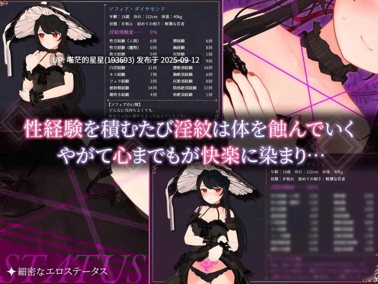   索菲亚与巴比伦的淫纹 / ソフィアとバビロンの淫紋~孤高なる天才魔導士の堕落~  · 版本：v1.0