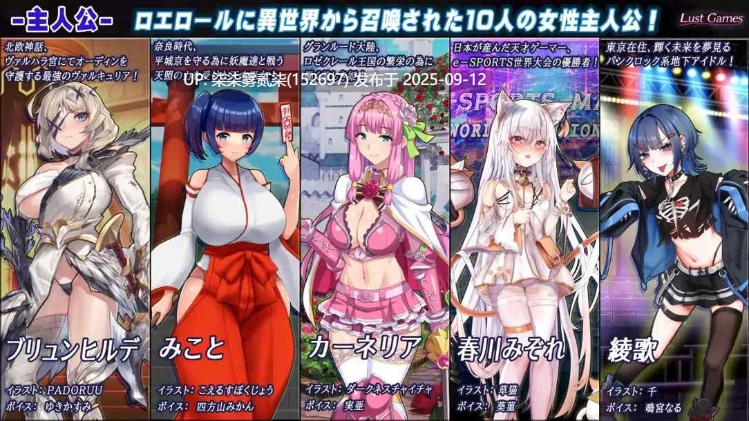 罗艾洛尔的幻欲迷城【PC/RPG/AI汉化/异种奸/有CV/4.1GB】 