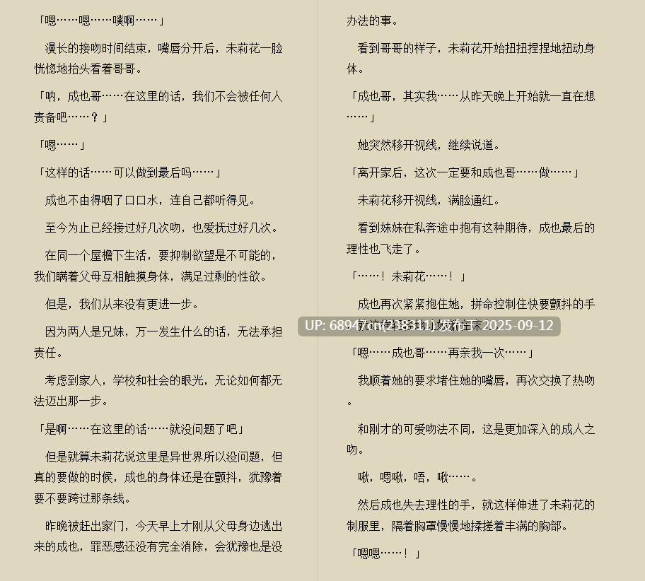 [0.2币/日轻]《兄妹俩在异世界结婚了》文库版